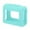 Vert, variante sur lionlar Étui en Silicone, Protecteur Compatible Portable Peau Souple Gel Flexible Voyage Housse en Caoutchouc Manchon Protecteur Pochette de Transport pour Go 3 Bleu