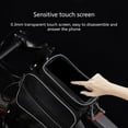 thumbnail image 4 of SIEYIO Bike Front Frame Bag Large Capacity Mountain Bicycles Front Top Tube Pannier Pouch Bike Phone Mount Holder Handlebar Bag, 4 of 17