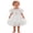 Z-White516, variant on WhouRiu Dress for Girl Ruffle Sleeves 3D Flower Evening Gown Baby Formal Wedding Birthday Party Princess Dress Blue,Size 18-24 M