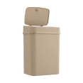 thumbnail image 5 of Nine Stars 3-Gallon Motion Sensor Automatic Bathroom Trash Can, Plastic, Almond Biscuit, 5 of 8