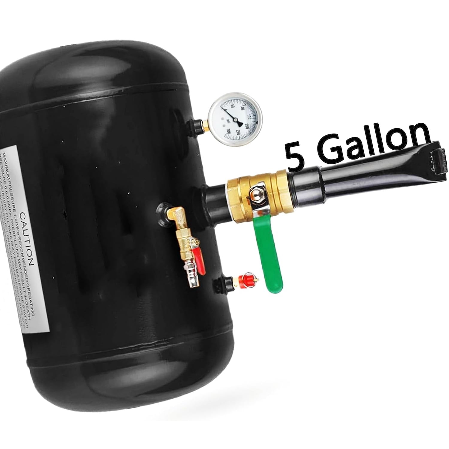 Ktaxon 5 Gallon Bead Seater, 145 PSI Tire Bead Seater Blaster Seating Blaster Inflator for Car Truck ATV Tractor