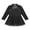 Black, variant on CHICTRY Girls Shiny Rhinestone Skating Dress Long Sleeve Gym Skirted Leotard