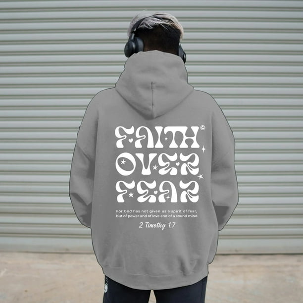 WILLBEST Sudaderas para Hombre Sudaderas con Capucha y Sudaderas para Hombre Jersey Casual con Estampado Cómodo Forro Invierno Cálido Ropa De Calle Moda Mediana