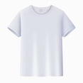 thumbnail image 2 of Larisalt Baby Boy Casual T-Shirt Short Sleeve Plain Top Tees Toddler Kids Boys Crew Neck T-Shirt, 2 of 4
