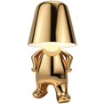 thumbnail image 1 of Little Golden Man llevó la luz de la noche de la barra de la lámpara de la lámpara regulable del control táctil de las lámparas de mesa, 1 of 3