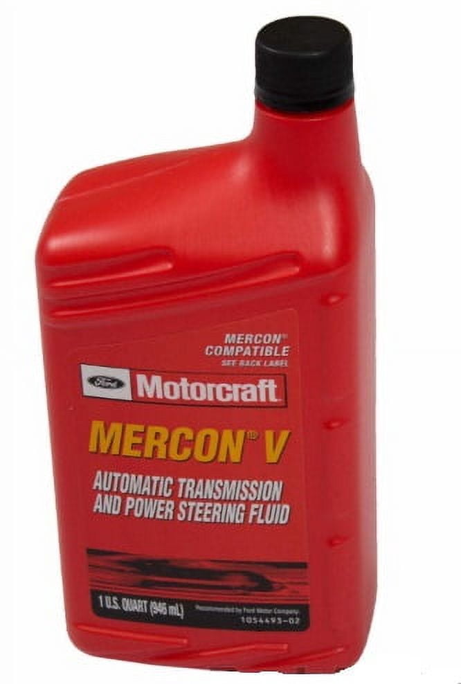 1 Qt. Auto. Trans. & Power Steer Fluid Genuine FORD MOTORCRAFT MERCON V MPN #XT-5-QMC