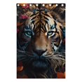 thumbnail image 4 of Tiger Flowers Orange Black Out Curtains 84 Inch Length for Bedroom Living Room Windows 2 Panels Set, 4 of 6