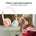 thumbnail image 1 of Headphones for Kids Wired Over-ear Headphones Foldable Sports Headset Portable Music Gaming Earphones w/ Microphone, 1 of 9