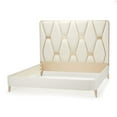 thumbnail image 2 of Michael Amini La Rachelle Eastern King Panel Bed in Champagne Ivory & Chardonnay, 2 of 10