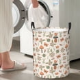 thumbnail image 6 of KLL Forest Mushrooms Insects Waterproof Foldable Laundry Hamper Bucket with Handles for Storage Bin,Kids Room,Home Organizer (Medium ), 6 of 7