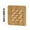 L, variant on Bamboo Trivet Mat,Kitchen Wood Non-Slip Coaster,Hot Pads Trivet With Non-Slip Pads Heat Resistant Pads,for Hot Dishes Pot Bowl,Teapot,Hot Pot Holders,Square