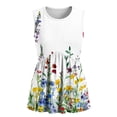 thumbnail image 4 of LYEAA Womens Tank Tops Plus Size Sleeveless Crewneck Loose Tunic Shirts Print Summer Pullover Tees Casual Clothes, 4 of 6