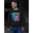 thumbnail image 2 of Chillin' ICEE Trendy Drink - Retro Beverage Graphic Men's Sweatshirt, 2 of 4