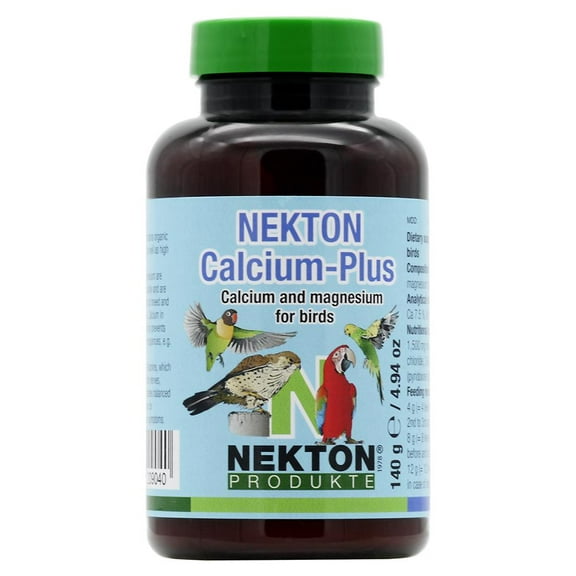 NEKTON Calcium-Plus Calcium and Magnesium for Birds 4.94 oz (140g)
