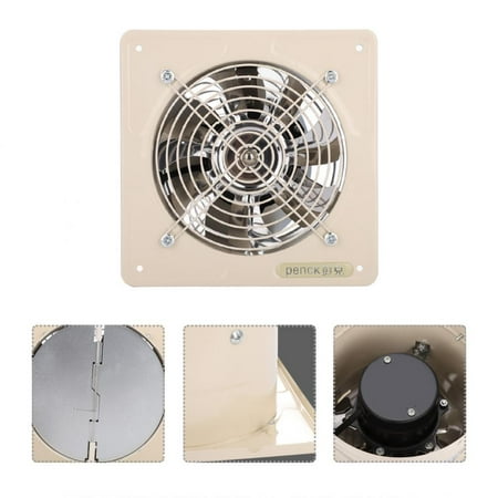 Lyumo 40w 220v Wall Mounted Exhaust Fan Low Noise Home Bathroom Kitchen Garage Air Vent Ventilation Window Canada - Wall Mount Bathroom Fan Canada