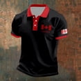 thumbnail image 2 of Everyday Shirt for Men with Distinctive Embroidered Maple and Breathable Blend for Comfortable Casual Wear, 2 of 3