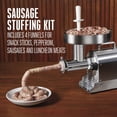 thumbnail image 6 of Weston Pro Series Electric Meat Grinder, Commercial Grade, 750 Watts, 1 HP, 9lbs. Per Minute, Stainless Steel, 6 of 8