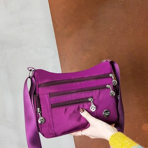 FOMIYES Stylish Nylon Crossbody Bag for Women, Lightweight and Compact, Perfect for Phone, Cosmetics, and Daily Essentials