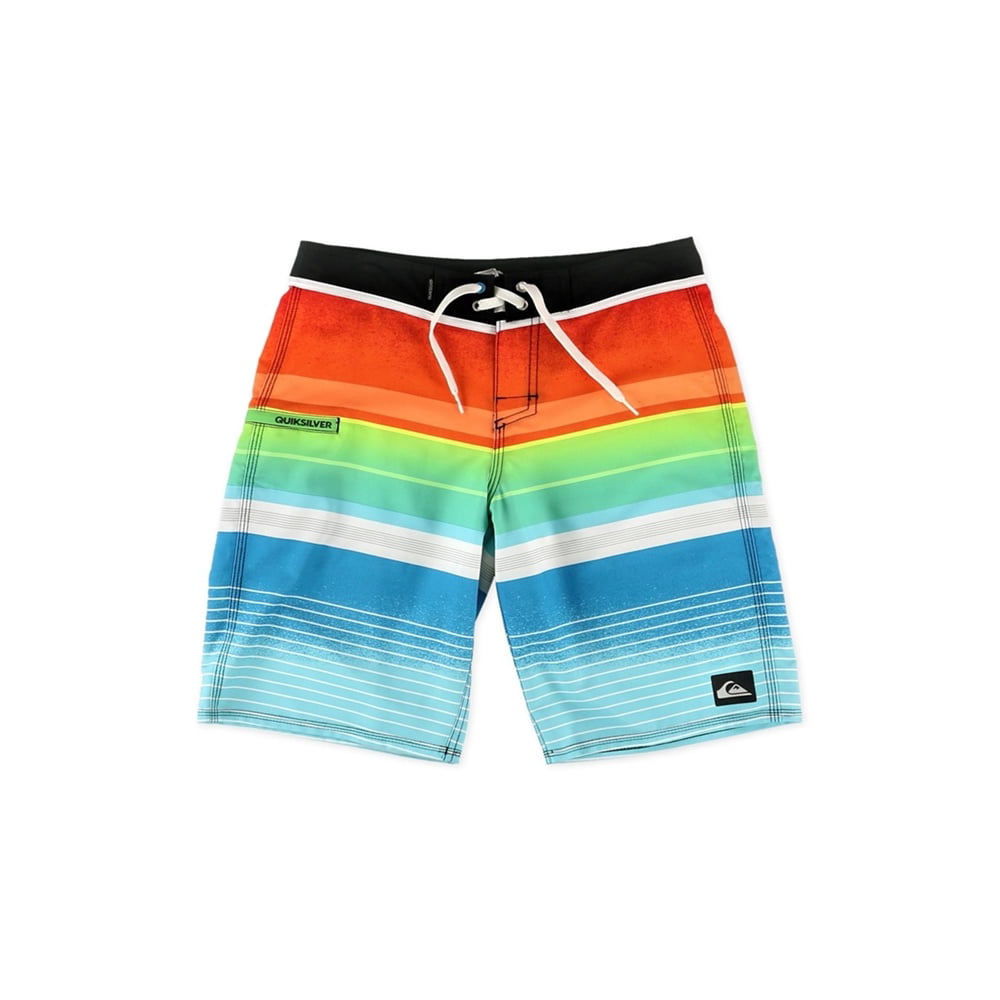 Quiksilver - Quiksilver Boys Everyday Stripe Swim Bottom Board Shorts ...