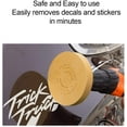 thumbnail image 2 of Decal Rubber Eraser Wheel Adhesive Pinstripe Sticker Remover w/ Drill Adapter, 2 of 9