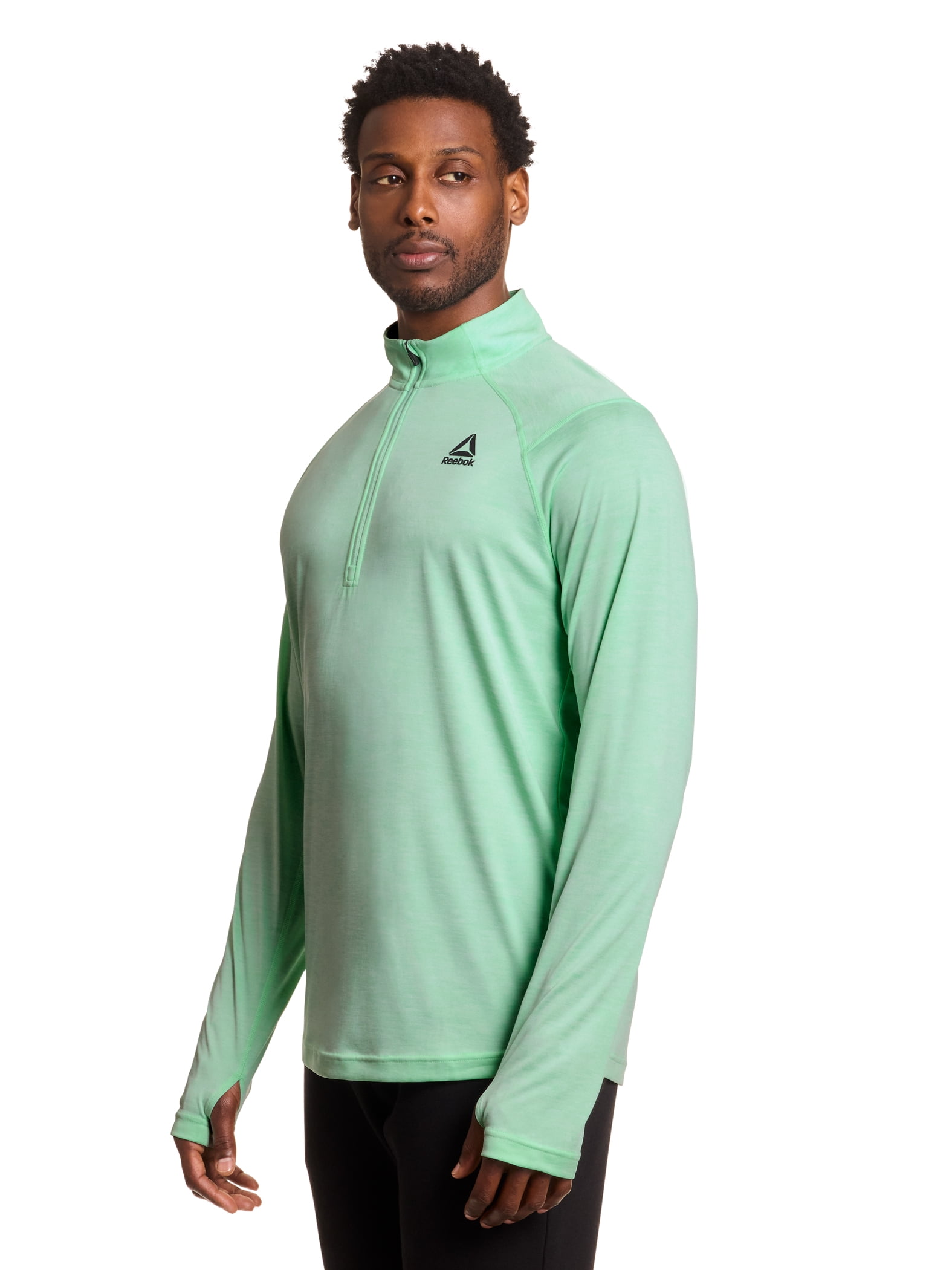 Reebok Men's and Big Men's Trail Quarter-Zip Active Pullover Shirt, Sizes XS-5XL