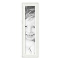 thumbnail image 2 of ArtToFrames 9" x 41" Majestic White Picture Frame, 9x41 inch Silver Wood Poster Frame (WOM-5198),  Pack, 2 of 7