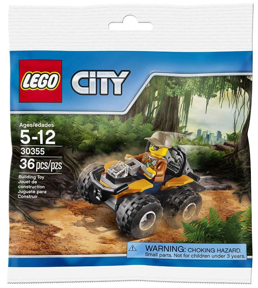 I de fleste tilfælde masse Dom City Jungle ATV Mini Set LEGO 30355 - Walmart.com