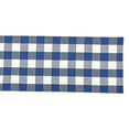 thumbnail image 3 of Design Imports Z02391 14 x 108 in. Navy & Off White Reversible Gingham & Buffalo Check Table Runner, 3 of 3