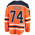 thumbnail image 2 of Stuart Skinner Edmonton Oilers NHL Fanatics Breakaway Home Jersey, Medium, 2 of 3