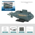 thumbnail image 1 of Zhilei Mini Submarine: 6-Channel Wireless Remote Control Electric Boat with Rechargeable Battery, Forward/Reverse/Left/Right Maneuverability, Ideal for Interactive Play & Skill Development,, 1 of 6