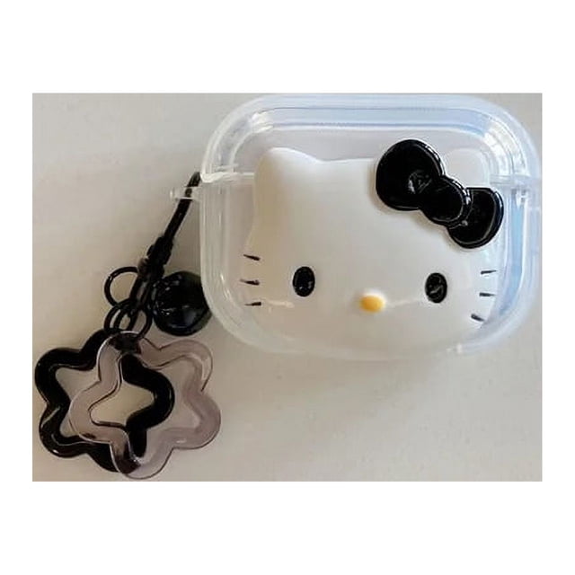Hello Kitty Étui de Protection pour airpods pro2 Dessin Animé 2/3 Génération Apple Étui de Chargement pour Casque Bluetooth wy