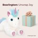 thumbnail image 5 of El unicornio blanco de peluche Bearington Lil' Rainbow Shimmers, 25 cm, 5 of 6