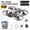 GT3-4K-2B, variant on Gt3 Mini Drone 8k Camera 180 ° ESC Optical Flow Positioning WIFI Aerial Photography Remote Control Aircraft G-safe Drone Toy Gift