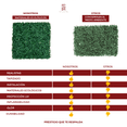 thumbnail image 4 of Muro verde Panel Decorativo DELUXE SELVA TROPICAL 8pz 50x50 2m2, 4 of 6