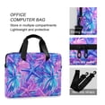 thumbnail image 4 of FORMRS 16" Laptop Bag Carrying Sleeve Case with Handle Travel Shoulder Briefcase, Purple Starfish Pattern, 4 of 8