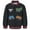 Black, variant on Monster Jam Grave Digger El Toro Loco Megalodon Zip Up Varsity Bomber Jacket Toddler to Little Kid