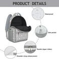 thumbnail image 4 of Sports Competition Print Backpack for Teens - Waterproof & Lightweight Student Backpack - Breathable Shoulder Straps for Baseball, Soccer, Football, 4 of 6