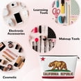 thumbnail image 4 of California Handbag Purse Tote Organizer Zipper Closure Cosmetic Pouch Bag For Travelling, 4 of 7