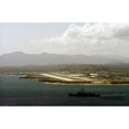 thumbnail image 2 of The Guided Missile Frigate Uss Stark Lower Right Heads Out To Sea From The U.S. Naval Station Guantanamo Bay Cuba. Sept., 2 of 2