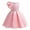 Pink, variant on 6Y Little Girls Dress Little Girls Princess Dress Solid Color Party Dress 7Y Girls Sleeveless Ruffle Pleated Dress Blue