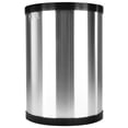 thumbnail image 1 of Bote de Basura Redondo Jofel Acero Inoxidable Sin Tapa Capacidad 10L 30 cm alto 22 cm diametro, 1 of 5