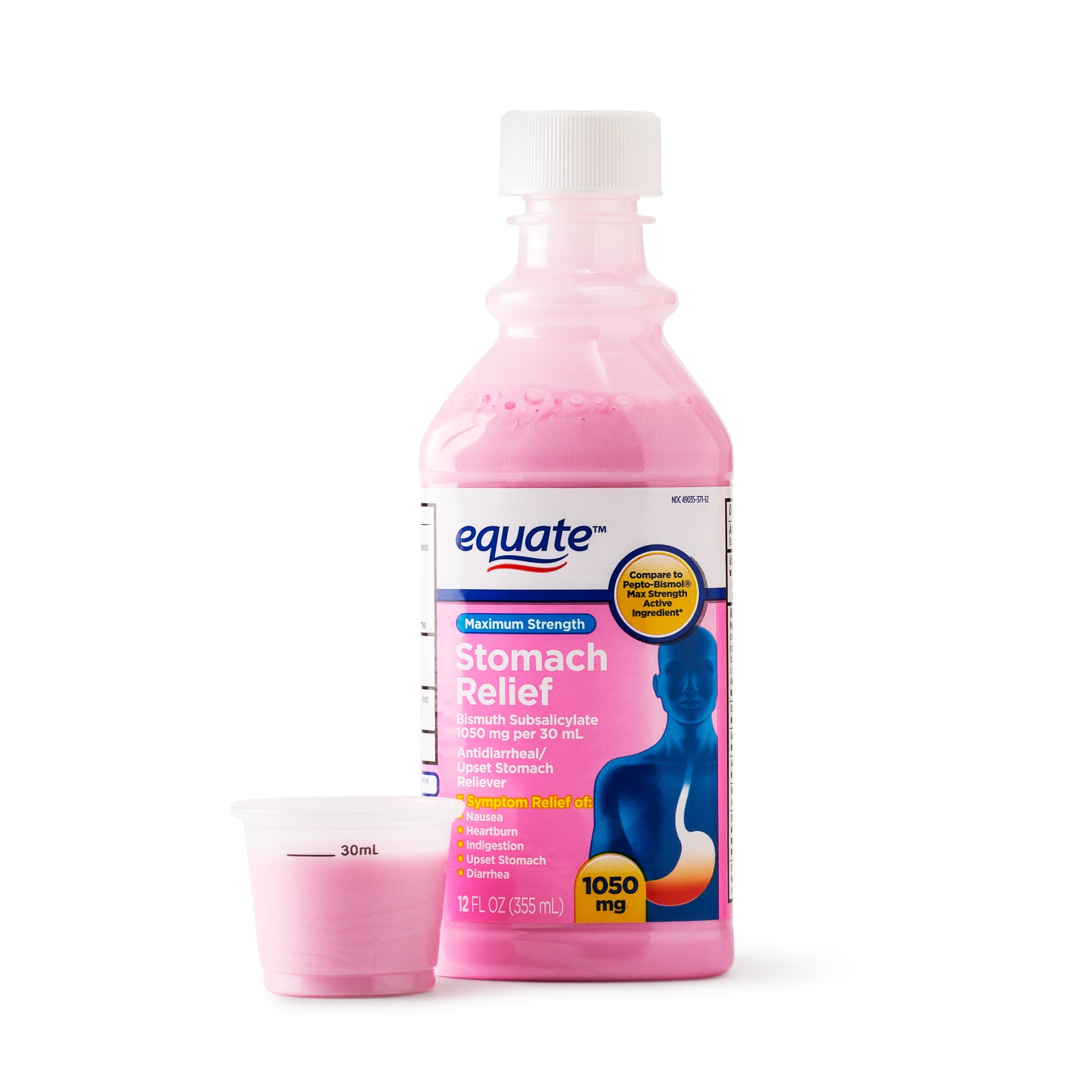 Equate Stomach Relief, Maximum Strength, 12 fl oz