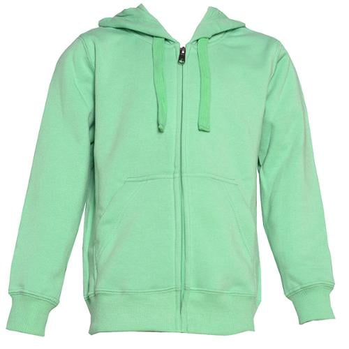 light green zip up hoodie