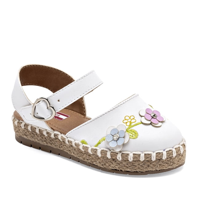 SANDALIA PLANA LITTLE-STEPS BLANCO 132414