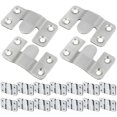 thumbnail image 1 of HLONK 16 Pairs Heavy Duty Picture Hangers Interlocking Photo Frame Hooks Mounting Hooks, 1 of 9