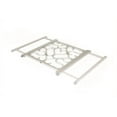 thumbnail image 2 of Camco Screen Door Grille 43991 For Protection of Door Screen; Deluxe Scroll Design; Adjustable From 20 Inch to 32 Inch; Raw; Aluminum; With Installation Hardware, 2 of 3