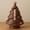 A, variant on Pre-lit Sports Ball Christmas Tree Decor, Football Shaped Xmas Tree with LED Lights, Football Christmas Trees Holiday Tabletop Decoration for Sports Lovers Home Office Man Cave Party Display