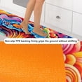 thumbnail image 4 of Graffiti Kitchen Mat Runner Rug - Rectangular, 15.7"x59", Washable, , Absorbent Kitchen Rugs, 4 of 6