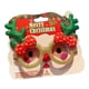 thumbnail image 5 of Gafas navideñas para niños y adultos, muñeco de nieve, árbol de Navidad, Papá Noel, divertidas. Arco Astas Verde, 5 of 9