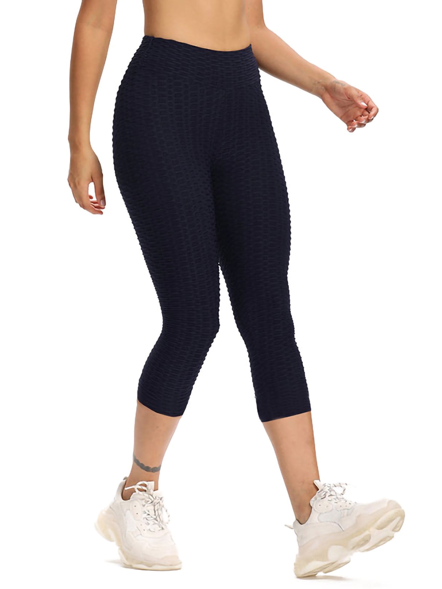 Avamo Casual Leggings for Women Stretchy Booty Yoga Pants Gym Workout